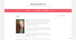 Desktop Screenshot of michaelannedye.com