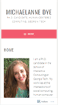 Mobile Screenshot of michaelannedye.com